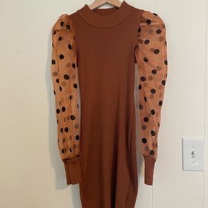 Brand: Drole de copine; Color; Brown; Size: S